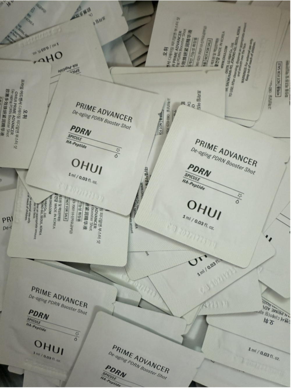 O HUI Prime Advancer De-aging PDRN Booster Shot 1ml x 30pcs (30ml) OHUI